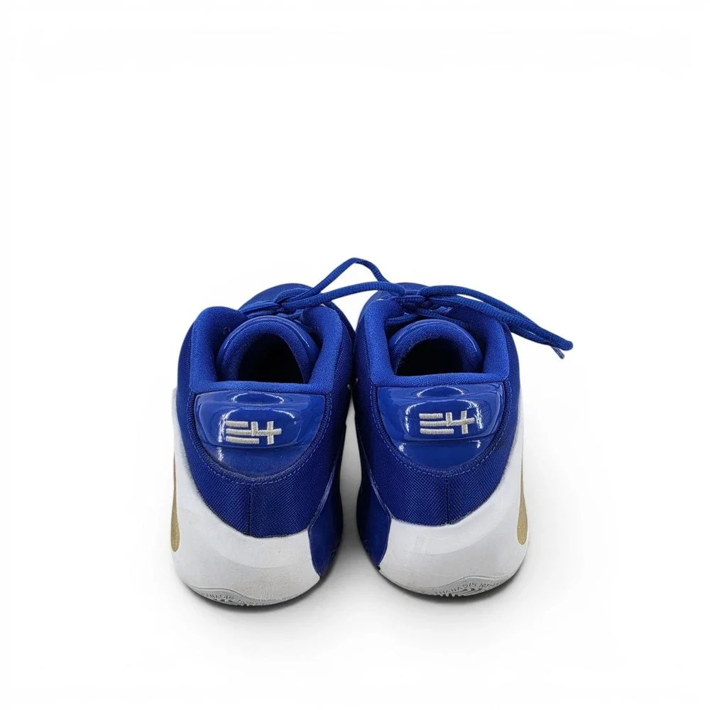 Nike Zoom Freak 1 Greece Basketball Shoes Blue Gold Men's Size 14 BQ5422-400 EUC